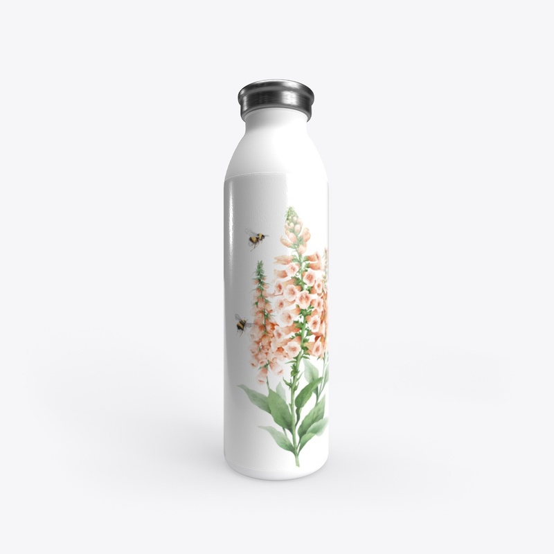 Foxglove Water Bottle