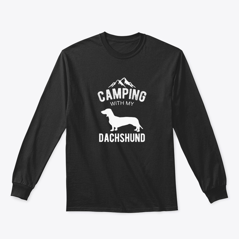 Camping With My Dachshund Dog Lover