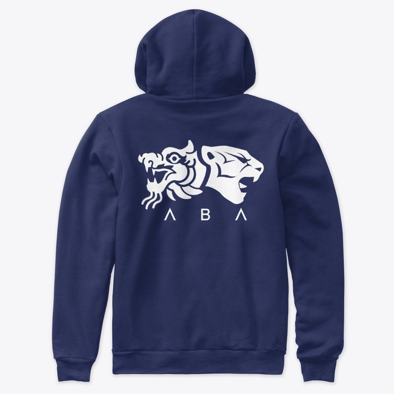 ABA Hoodie (White Double-Heads Design)