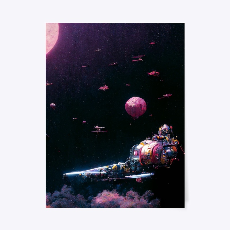 A little pop in space.