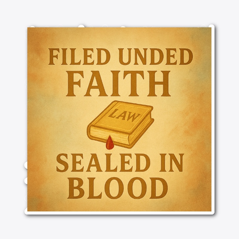 Filed Under Faith, Sealed in Blood 