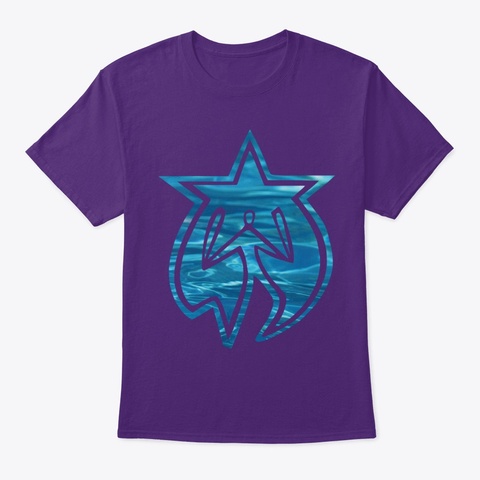 Sfy Water Purple T-Shirt Front
