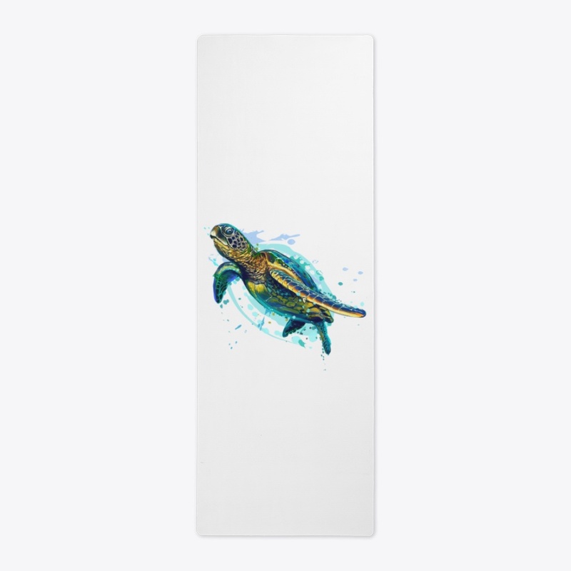 Sea Turtle Illustration 