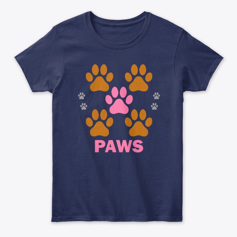 Paws T-shirt design