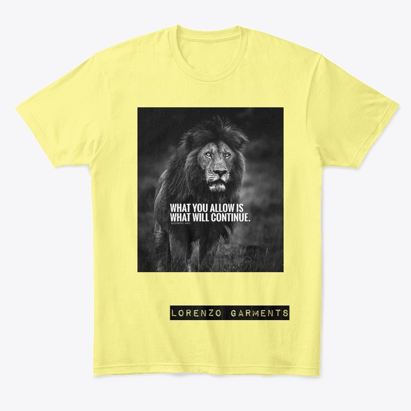 Lorenzo Garments: BlackLion Merch