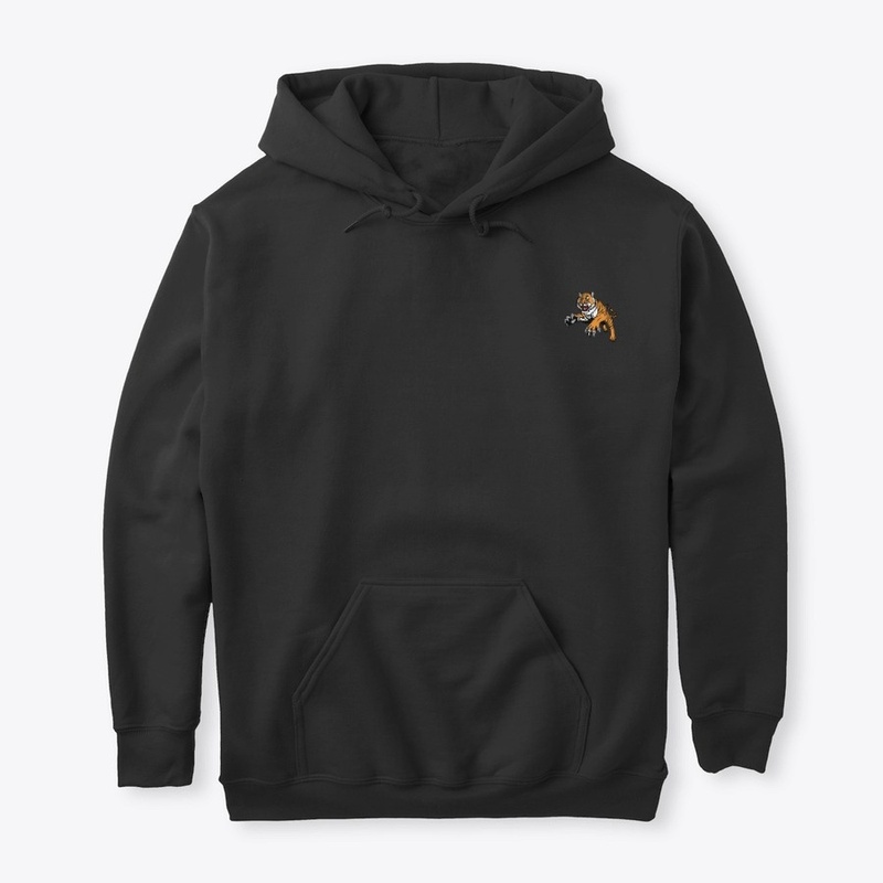 Aggressive Tiger Hoodie 