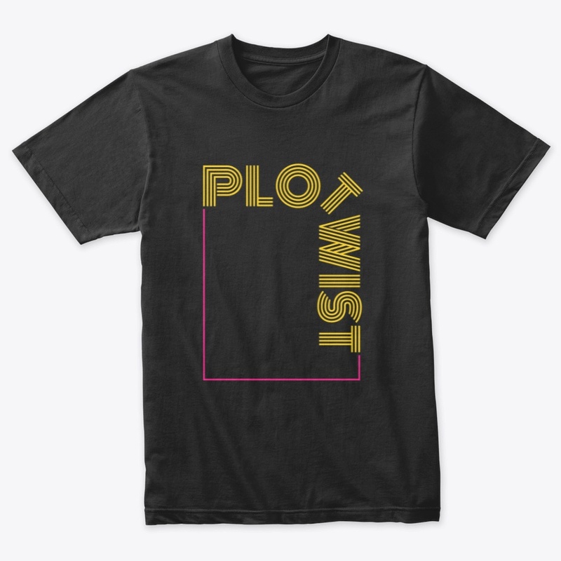Plot Twist Design Round Neck