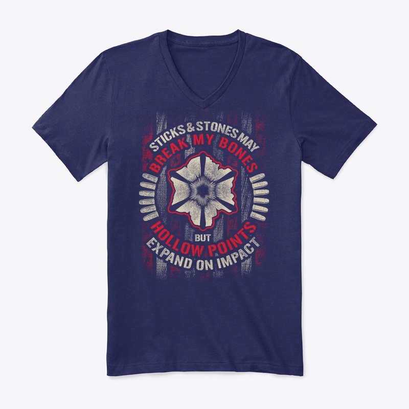 Gun Control Hollow Points t shirt