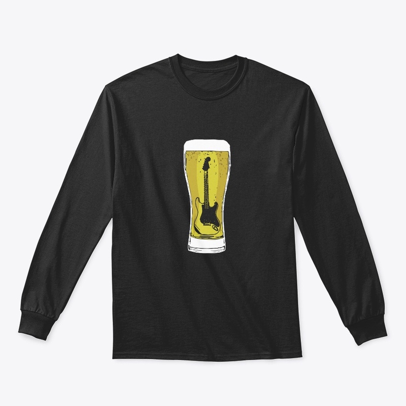 Bass Guitar Player Beer Drinker Funny