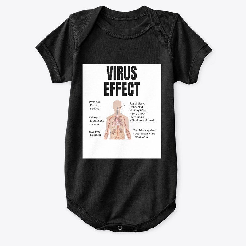 CORVID 19 VIRUS EFFECT T SHIRT