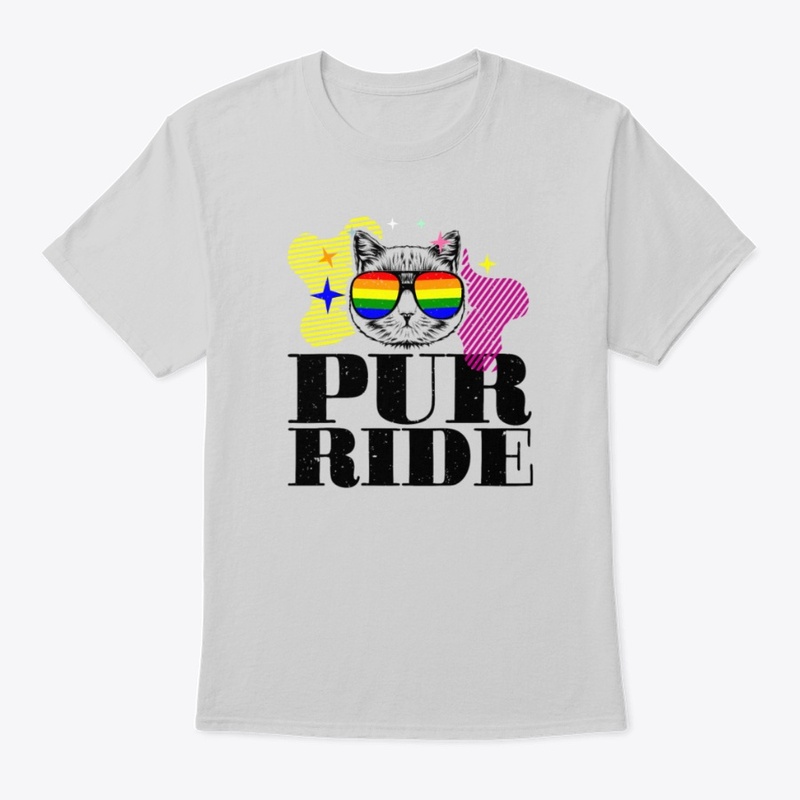 Purride Cat Wear Rainbow Sunglasses LBGT