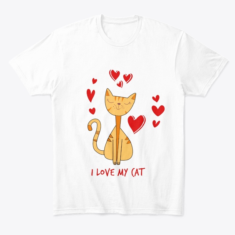 I love my cat.