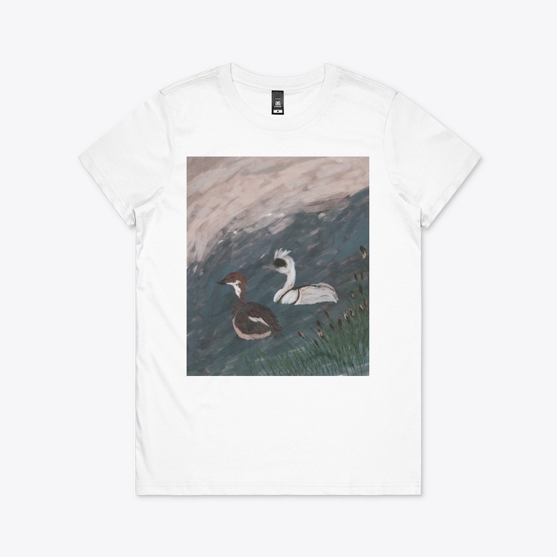 Pair of Smew
