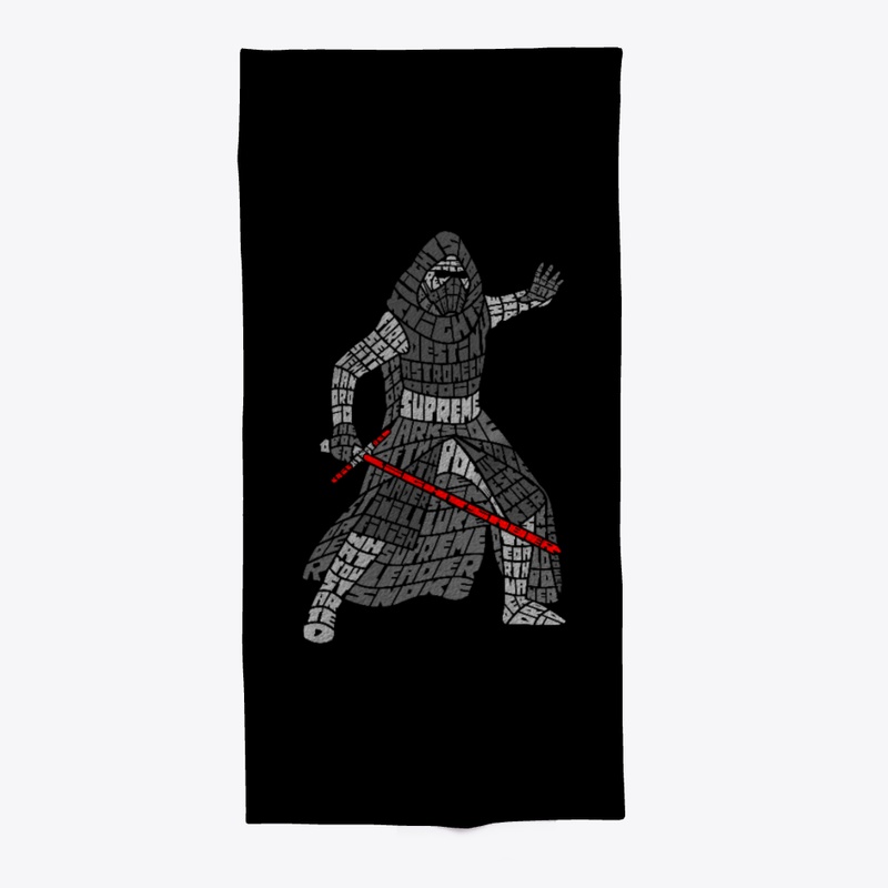 Dark Master Kylo - Beach Towel