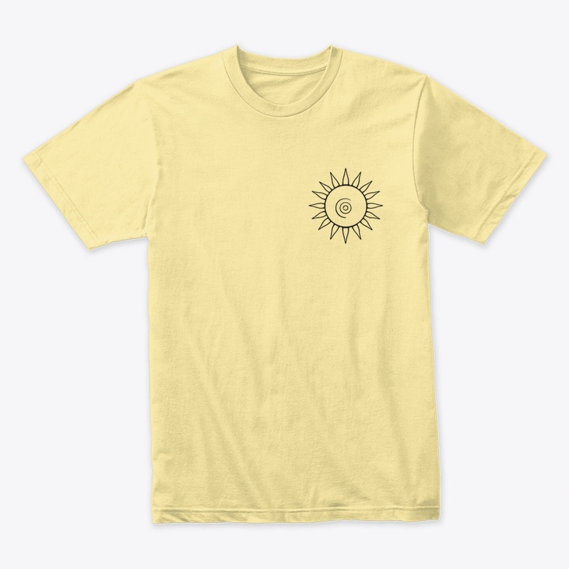 Radiant Sun Spiral Tee