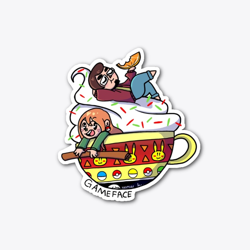 BornloFace Winter Collab Sticker