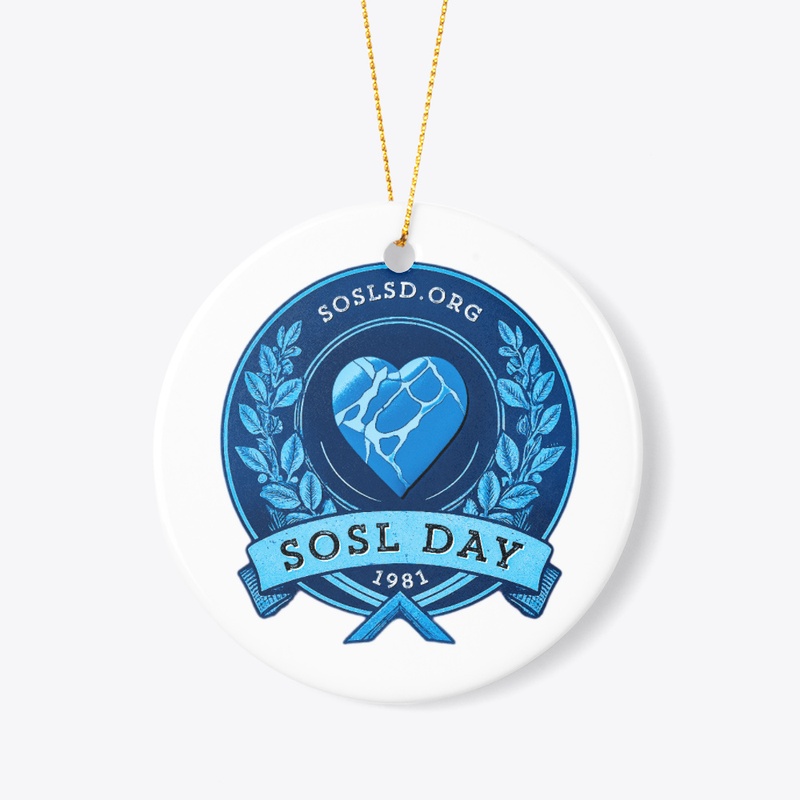 SOSL day V1 pottery blue ornament