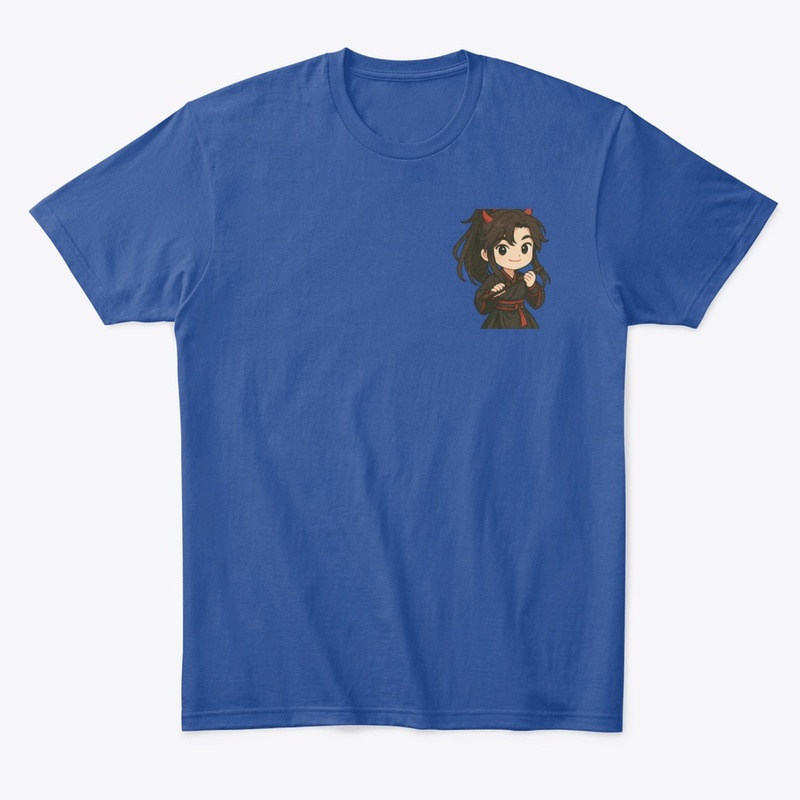 Wei Wuxian Chibi Art|Flute & Demon Horns
