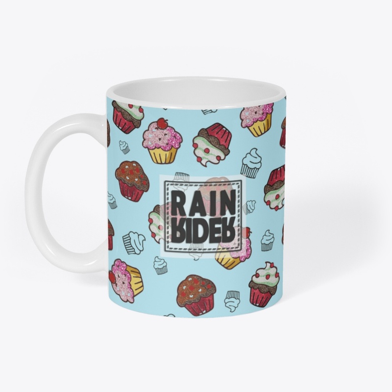 RainRider Cupcake Mug