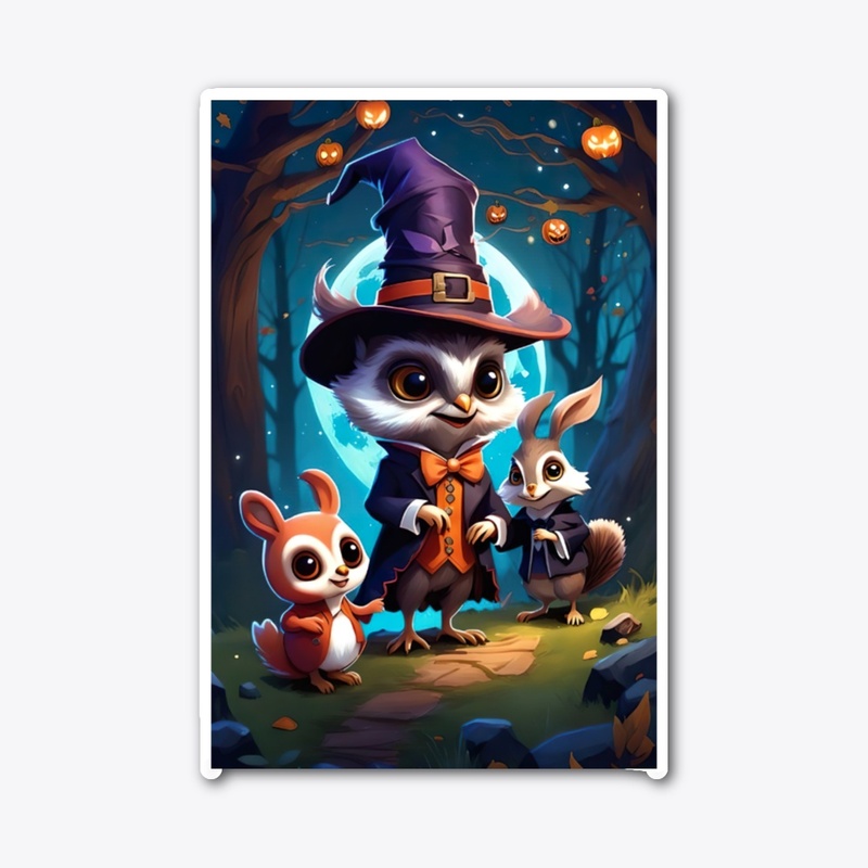 Enchanted, Cute and Spooky Animals