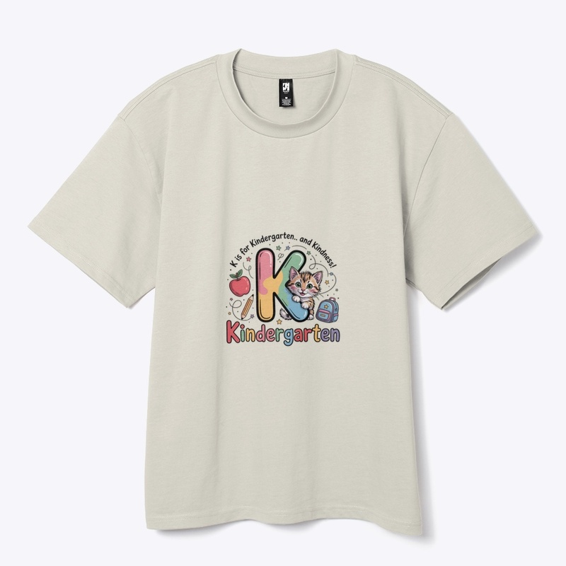 Cute Kindergarten Cat Shirt 