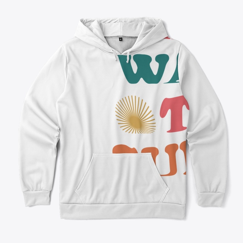 Let's watch the sunset typography