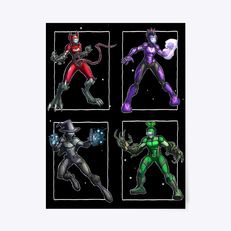 Among Superheroes