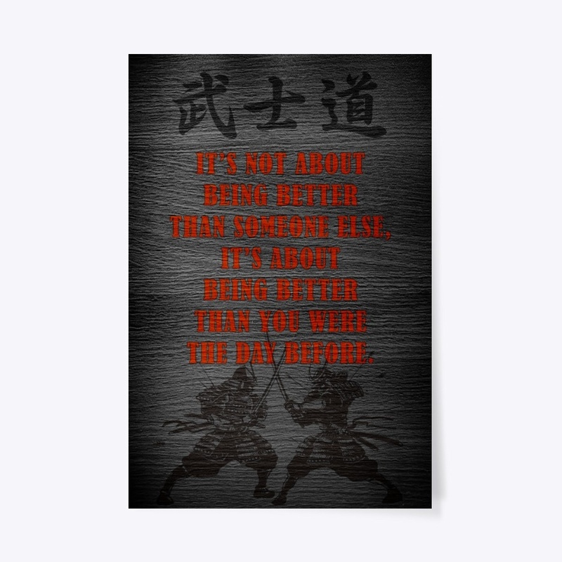 Samurai poster it's not about