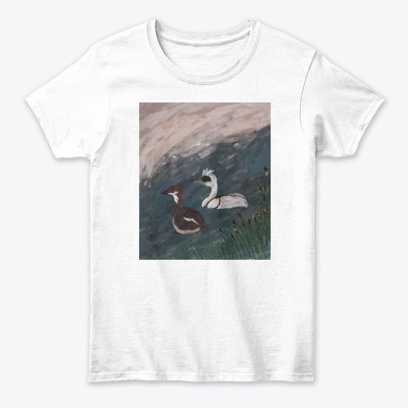 Pair of Smew