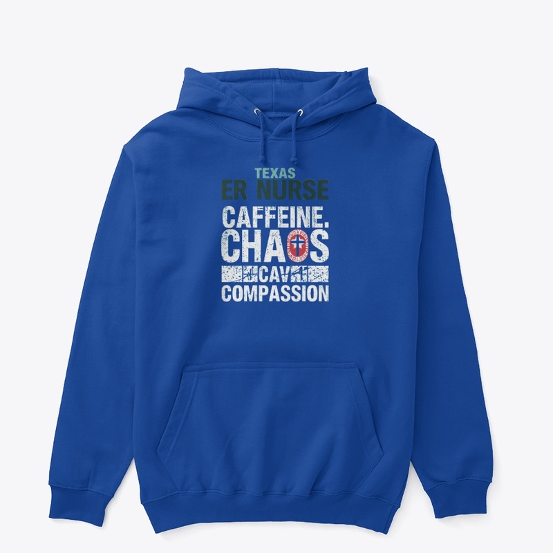 Texas ER Nurse Caffeine Chaos Tee