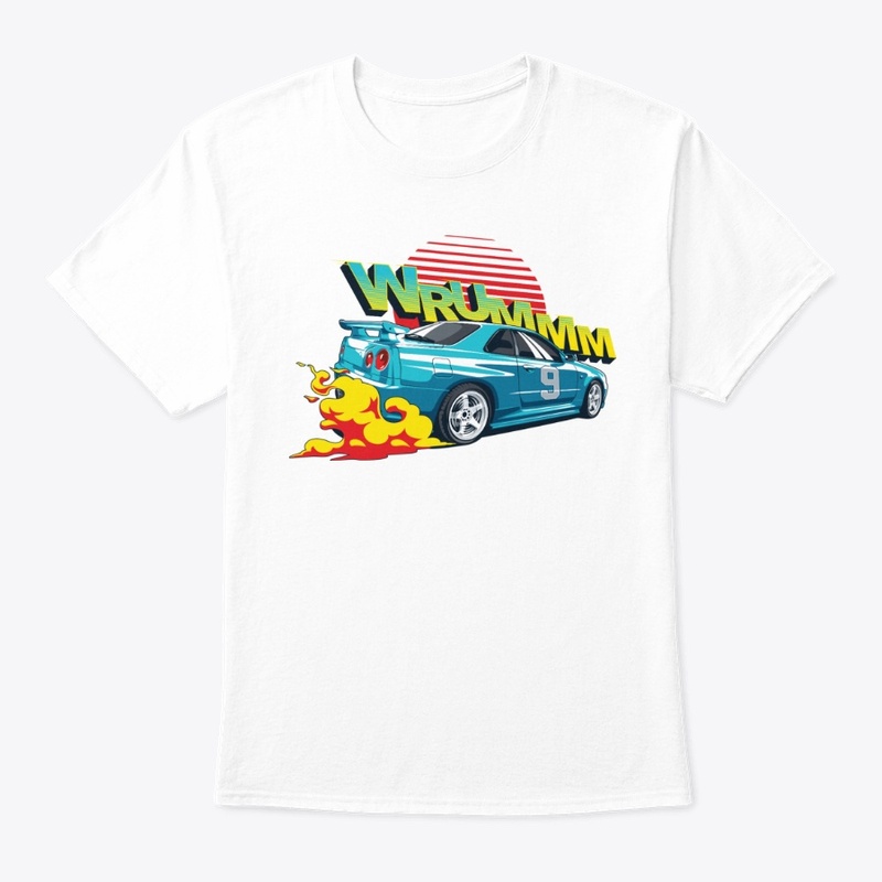 Car Racer T-shirt Design