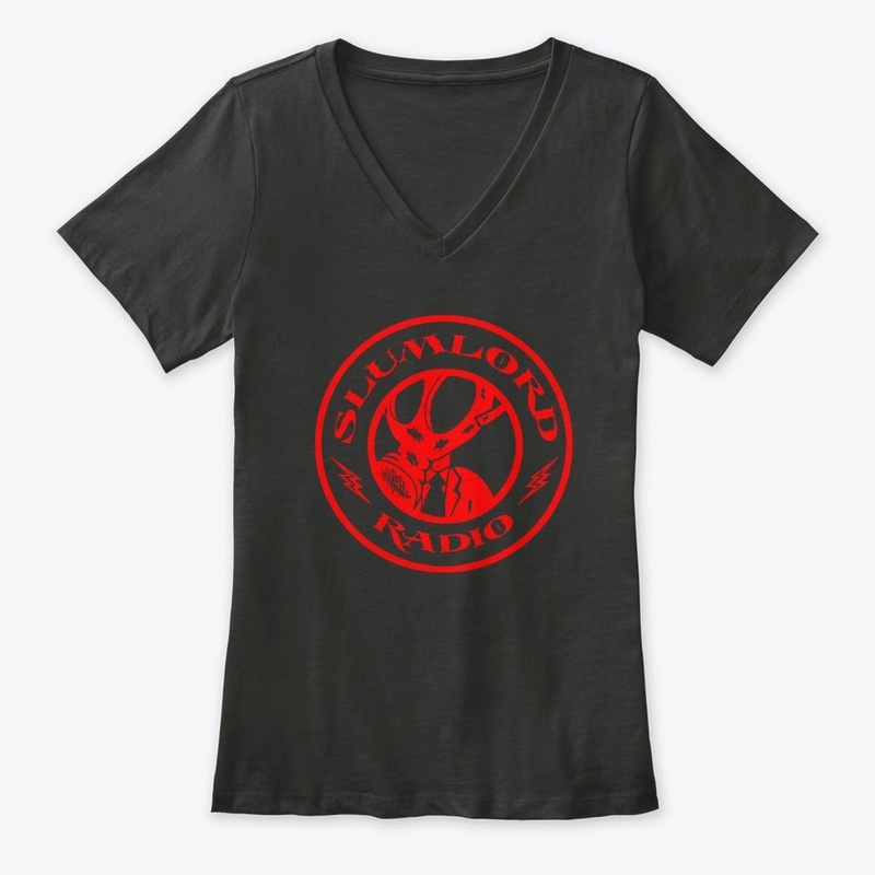 Slumlord Radio - Gas Mask Logo RED