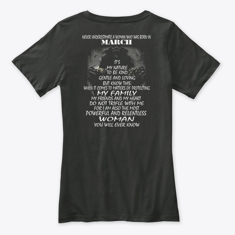 IT'S MY NATURE - MARCH WOMAN