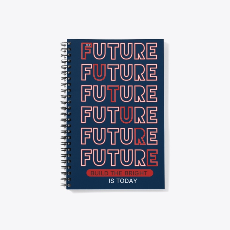 Find Future Line Art Typography Print👕 