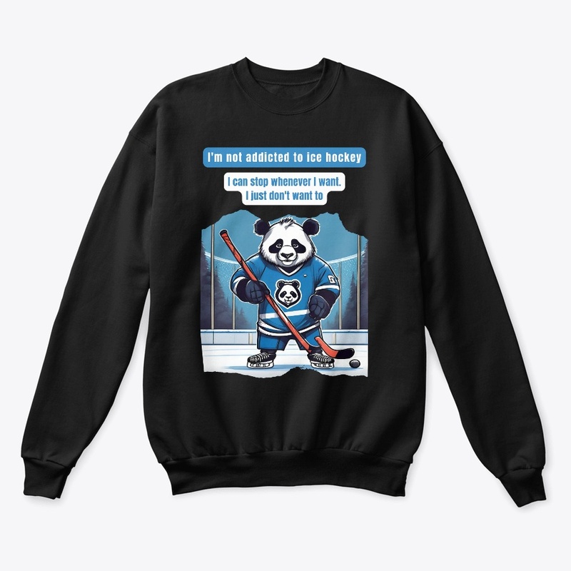 Panda T-Shirts for Ice Hockey Players!