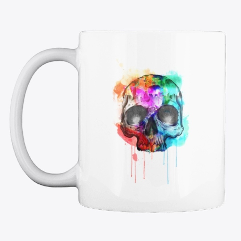 Colored Skull Tees