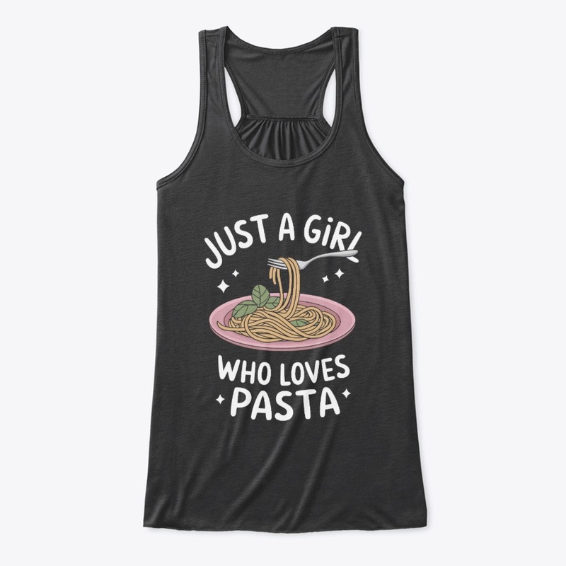 Pasta lover | dark color girls' t-shirts