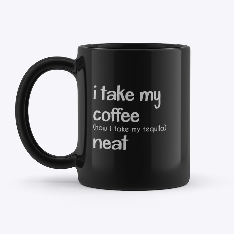 Coffee, neat