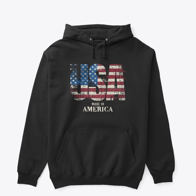 USA Made in America Patriotic Flag Merch