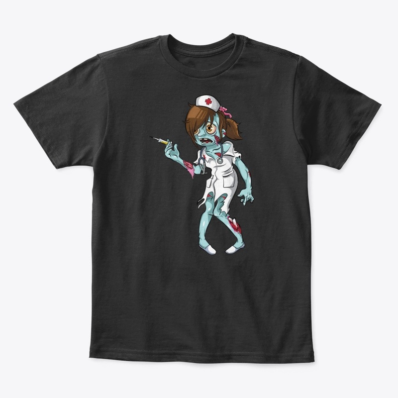 Zombie Nurse Halloween Funny Spooky 🎃 
