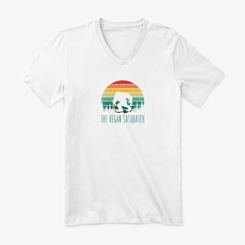 The Vegan Sasquatch Carrying a Carrot