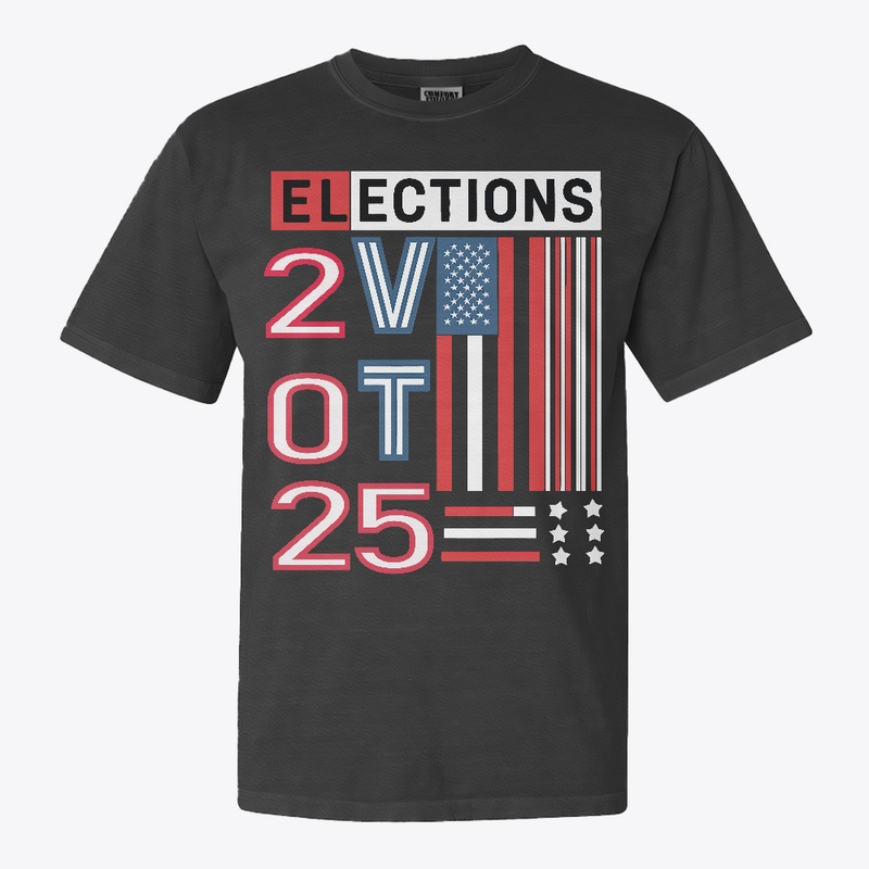"Election" typography T-shirt & Hoodie 