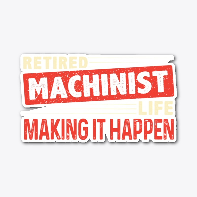 Retired Machinist Hoodie  