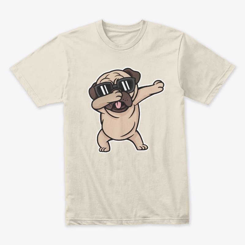 Cool Dabbing Pug, Funny Dog