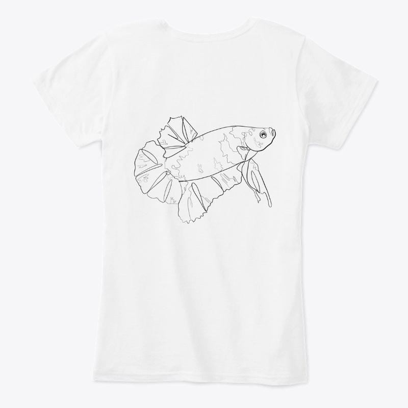 Minimalistic Koi Plakat Betta