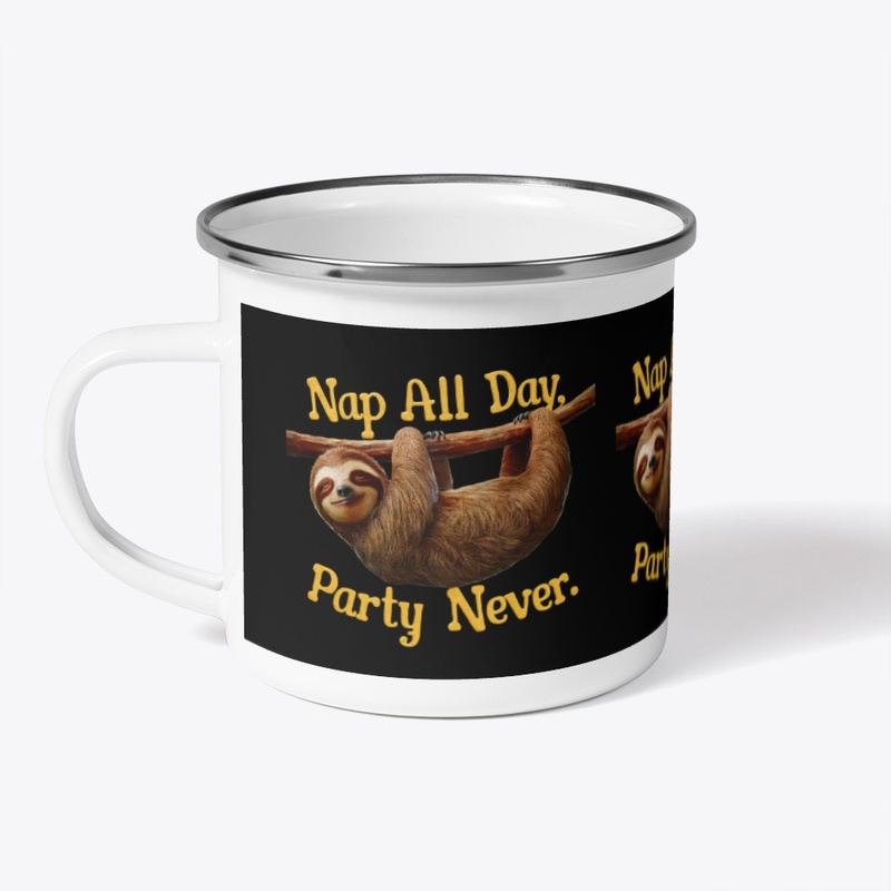 Chill Sloth Canvas Print