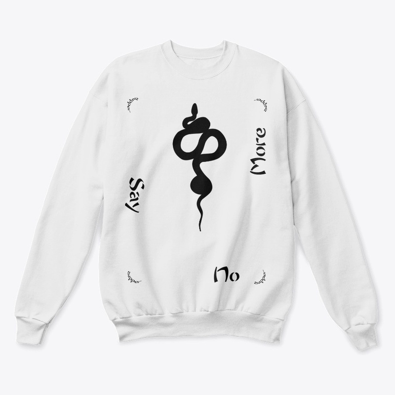 dupper Design "Say No Mo" Sweatshirt