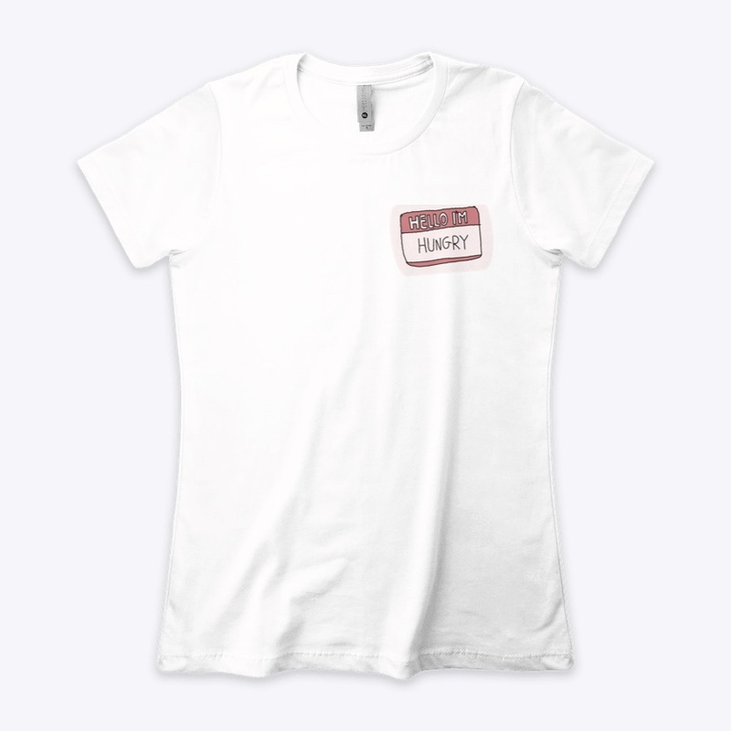 Hello Im Hungry Name Tag