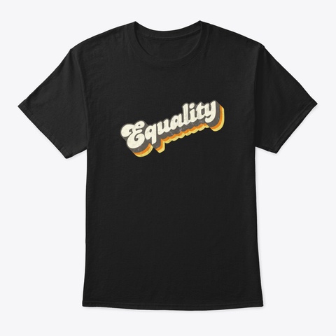 Equality Bvttf Black T-Shirt Front