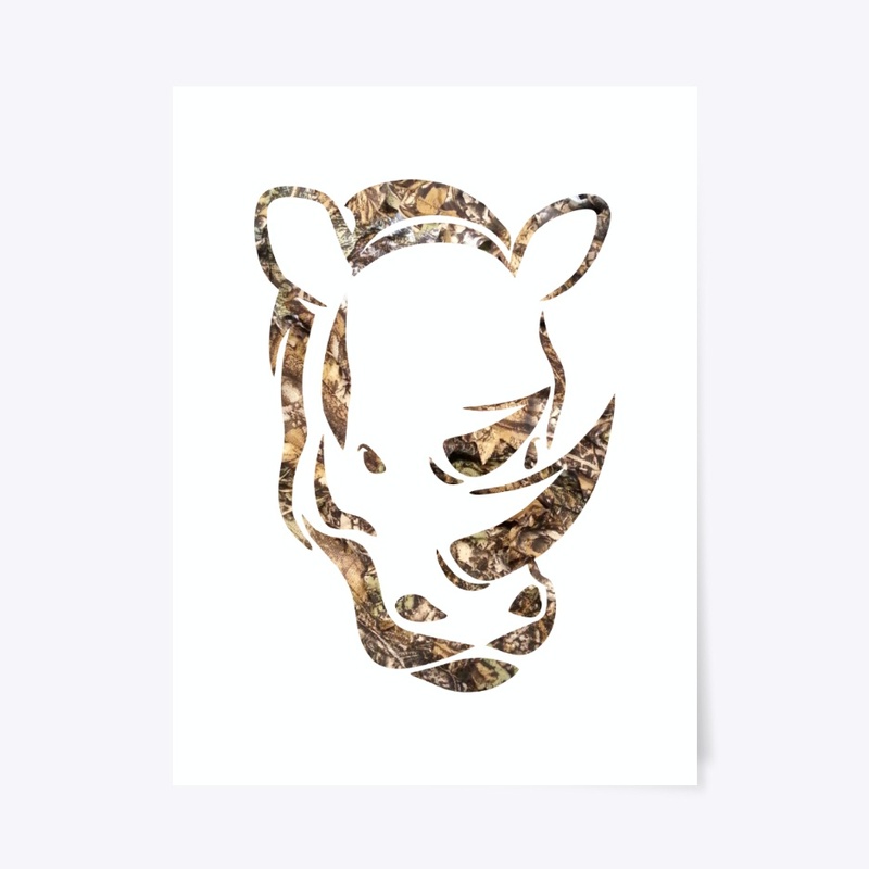 Rhino Camo Art